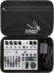 Hard Storage Travel Case, Fit for Behringer Flow 8 / Xenyx 802 Premium 8-Input D