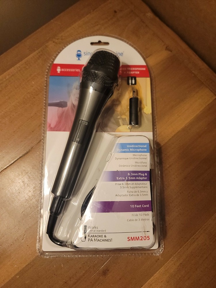 The Singing Machine SMM205 Dynamic Professional Microphone