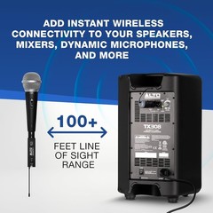Stealth 1 Mono Wireless System with XLR Connection – Easy Setup & Versatile Use