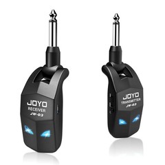Wireless Guitar System 2.4GHz Rechargeable 4 Channels Audio Transmitter Receiver