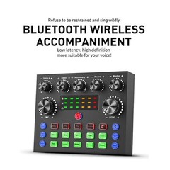 USB Interface External Sound Card Live Broadcas Microphone Audio Card Equipment