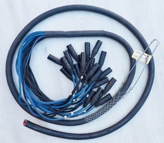 Mogami Neutrik 20ch Snake 8′ bare wire to 20 XLR Male