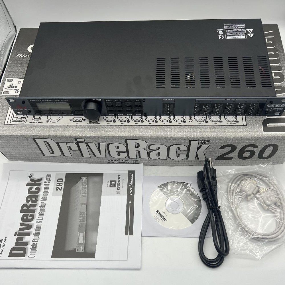 NEW US DBX DriveRack 260 Loudspeaker Management System 100-120V