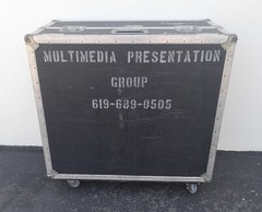 Black Anvil ATA Flight Road Case 38.5″x37.5″x19.75″ W/Casters Local PU LA (#9)