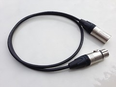3FT Mogami W3080 110 Ohm AES/EBU Neutrik XX Series XLR 3Pin Digital Audio Cable