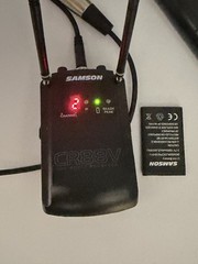 Samson CR88V – Camera Handheld Microphone UHF Wireless System
