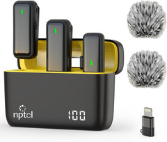 Wireless Lavalier Microphone for Iphone Android Phone – USB Type C Mini Micropho