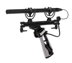 RODE Blimp Windshield and Rycote Shock Mount Suspension System for Shotgun Micro