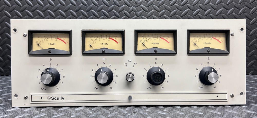 Vintage Scully 280 Four Channel Tape Recorder Playback Preamps