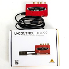 Behringer UCA222 USB Portable Audio Interface – Open Box