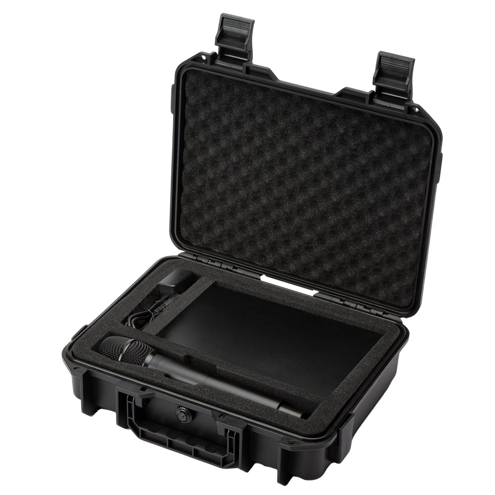 Moubruk Microphone Carrying Storage Hard Case+ Custom Foam（Pre-cut Mic Slot &…