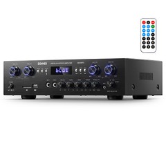 🔊 Donner MAMP5 Bluetooth HiFi Power Amplifier Receiver 4 Channel Audio Amp 600W