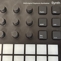 Polyend Synth Black 8-Voice Polyphonic Desktop Multi-Engine Synthesizer 9677