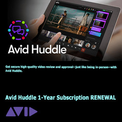 Avid Huddle 1-Year Subscription RENEWAL