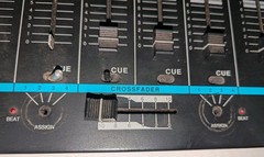 Peavey Electronics CD MIX 9072A Professional DJ Mixer – No Power Supply Untested