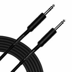 Castline Silver 1/4″ TRS 1/4″ TS Mogami 2582 Stereo/Mono Summing Cable Resistors