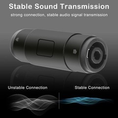5 Pcs 4 Pin Speakon Female Coupler Adapter for Audio Speaker Extension Cable