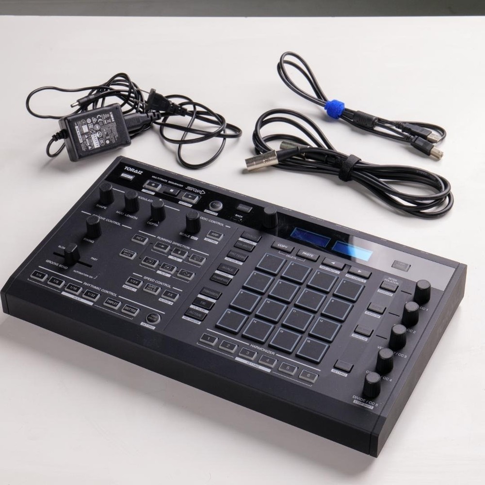 Pioneer DJ TORAIZ SQUID Multitrack Sequencer MIDI CV/Gate USB w/Box Power Supply