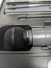 2x SAMSON VHF-FM TRUE DIVERSITY RECEIVER Model SR-22 w/ Shure SM58 Mic Capsule