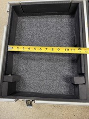 Flight Case Road Case Rolling Equipment Case w/ Foam Insert