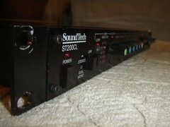 SoundTech ST200CL, 2 Channel Compressor Gate, Vintage Rack