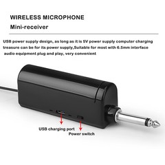 2PCS Professional VHF Wireless Microphone Handheld Mic System Karaoke w/Receiver
