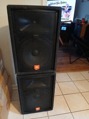 JBL JRZ100 MODEL JRX112M pair Of Speakers (PA)