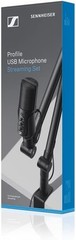 Best for SEO: Sennheiser Profile USB Condenser Microphone Streaming Set – Black