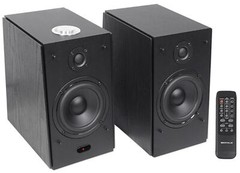 (2) Rockville HD5B 5″ Powered Studio Monitor Bluetooth Bookshelf Speakers-Black