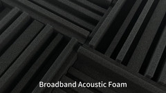 Thick Acoustic Foam Panels 12x12x2 Inch – 12 Pcs Sound Absorbing Tiles for Studi