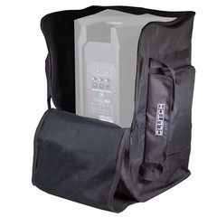 Universal Medium 15″ Speaker Black Travel Carry Tote Bag w Handles 2-Pack