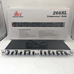 dbx 266xs Dual Channel Compressor Gate Dynamics Processor w/ Side Chain Insert
