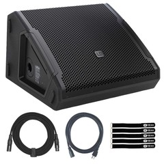 LD Systems MON 15 A G3 15″ Powered Coaxial Stage Monitor with Cables