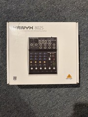 Behringer XENYX 802S Premium Analog 8-Input Mixer with USB Streaming Interface