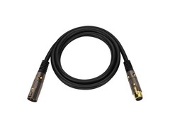 XLR Male to XLR Female Cable [Microphone & Interconnect] – 6 Feet | 16AWG