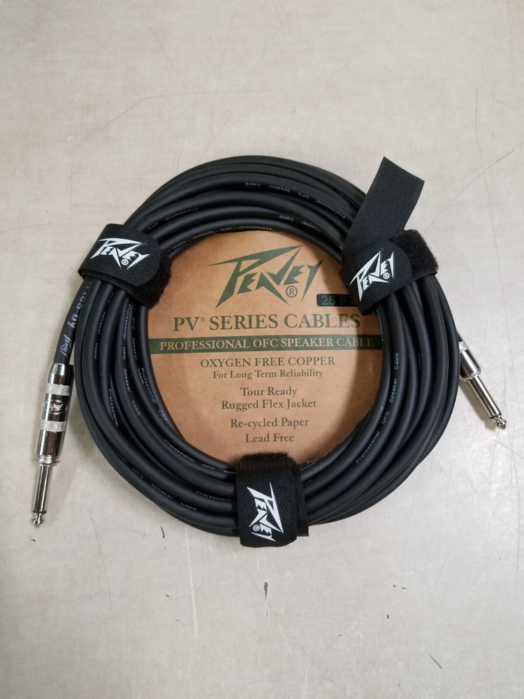 Peavey Pv 25 Foot 16-Gauge S/S Speaker Cable