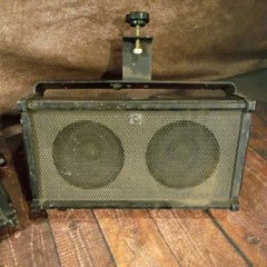 2 TOA Model SM-60 Stage Floor bar Mount Monitor Speaker 100 Watts