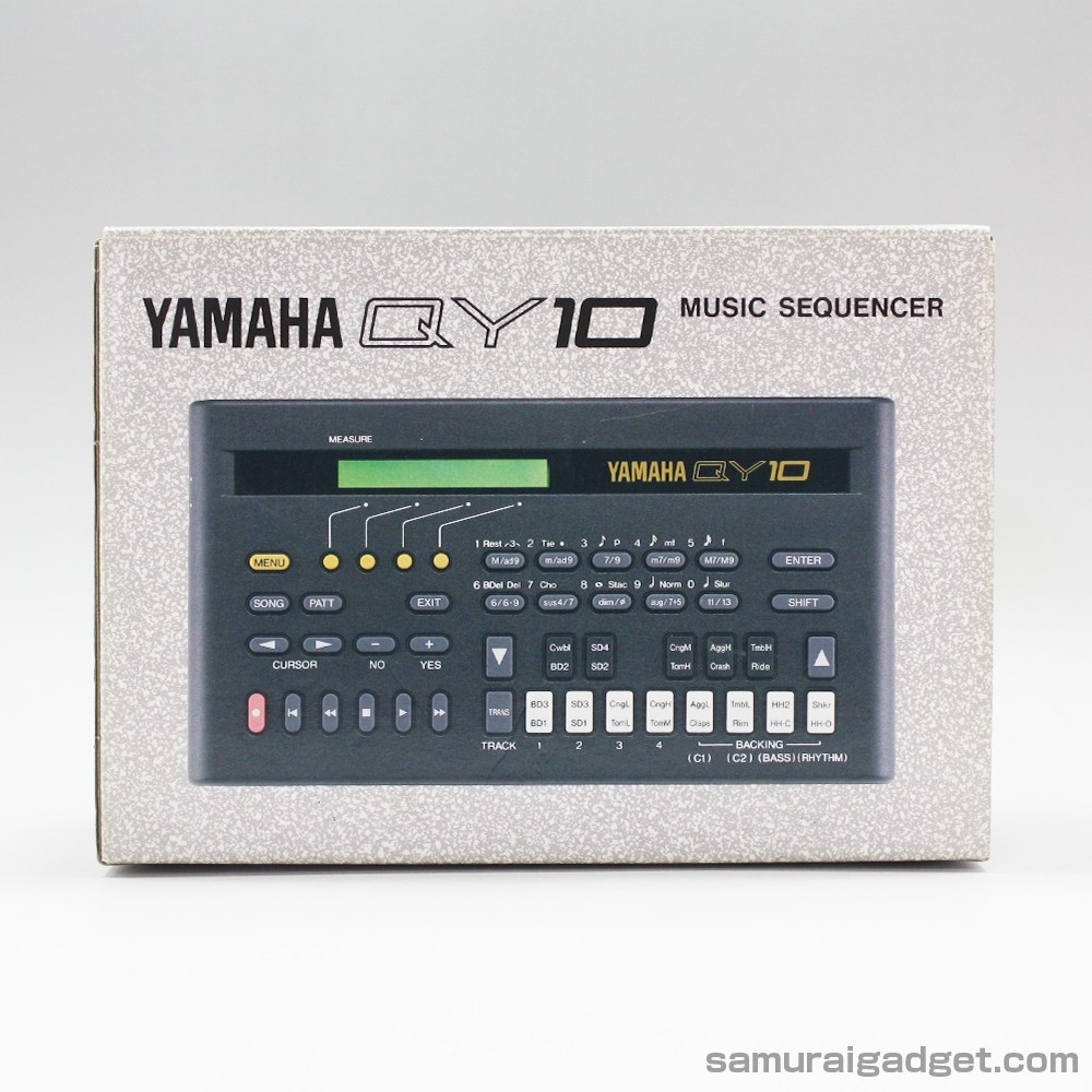 Yamaha QY10 Music Sequencer (With Box & Manual) From Japan