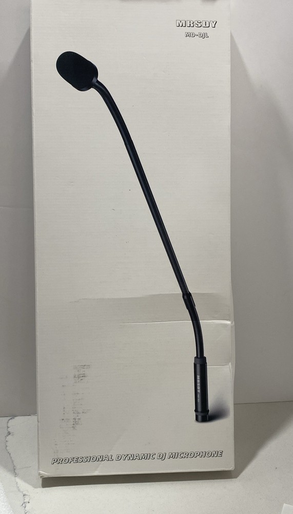 Gooseneck Microphone, DJ Microphone for Audio Mixer, Professional 23 In