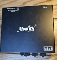 MouKey MSC1 USB 3.0 Audio Interface 24-Bit / 48kHz Phantom Power Hi-Z Sound