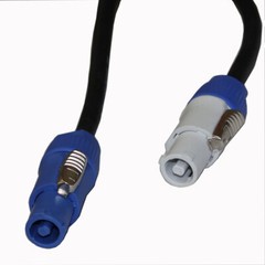 12 Prox PowerCon Cables 10 ft Blue A to Gray B Connectors 14 Guage