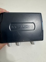 M-AUDIO Fast Track guitar mic recording interface Device only, no Software