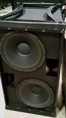 EV xlc 215 Electro Voice 215 line array sub bass cabinet (pair) xlc 127