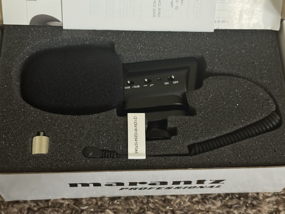 Marantz Professional Audio Scope SB-C2 X/Y Stereo Condenser Mic For DSLR