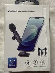 Wireless Lavaller Microphone Supports One to Two For IPhone