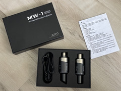 JOYO 5.8GHz Microphone Wireless System Transmitter & Receiver 4 Channels Dynamic