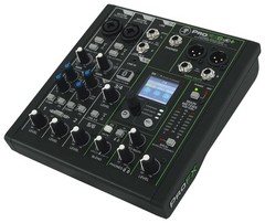 Mackie ProFX6v3+ 6-Channel Analog Mixer w/Enhanced FX/USB Recording/Bluetooth