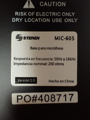 STEREN – Phantom Desk Base – MIC-605