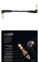 Live Wire Elite Gold Guitar Instrument TS 1/4″ Audio Cable 3 feet. Superior!