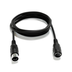 MIDI Audio Extension Cable – 5 Pin DIN Male to Female, 200 cm (78.74″)